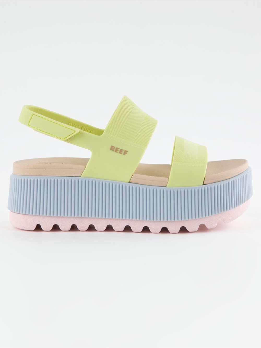 Reef water vista higher platform sandal in Meringue. Size 8. EUC. - Picture 9 of 9